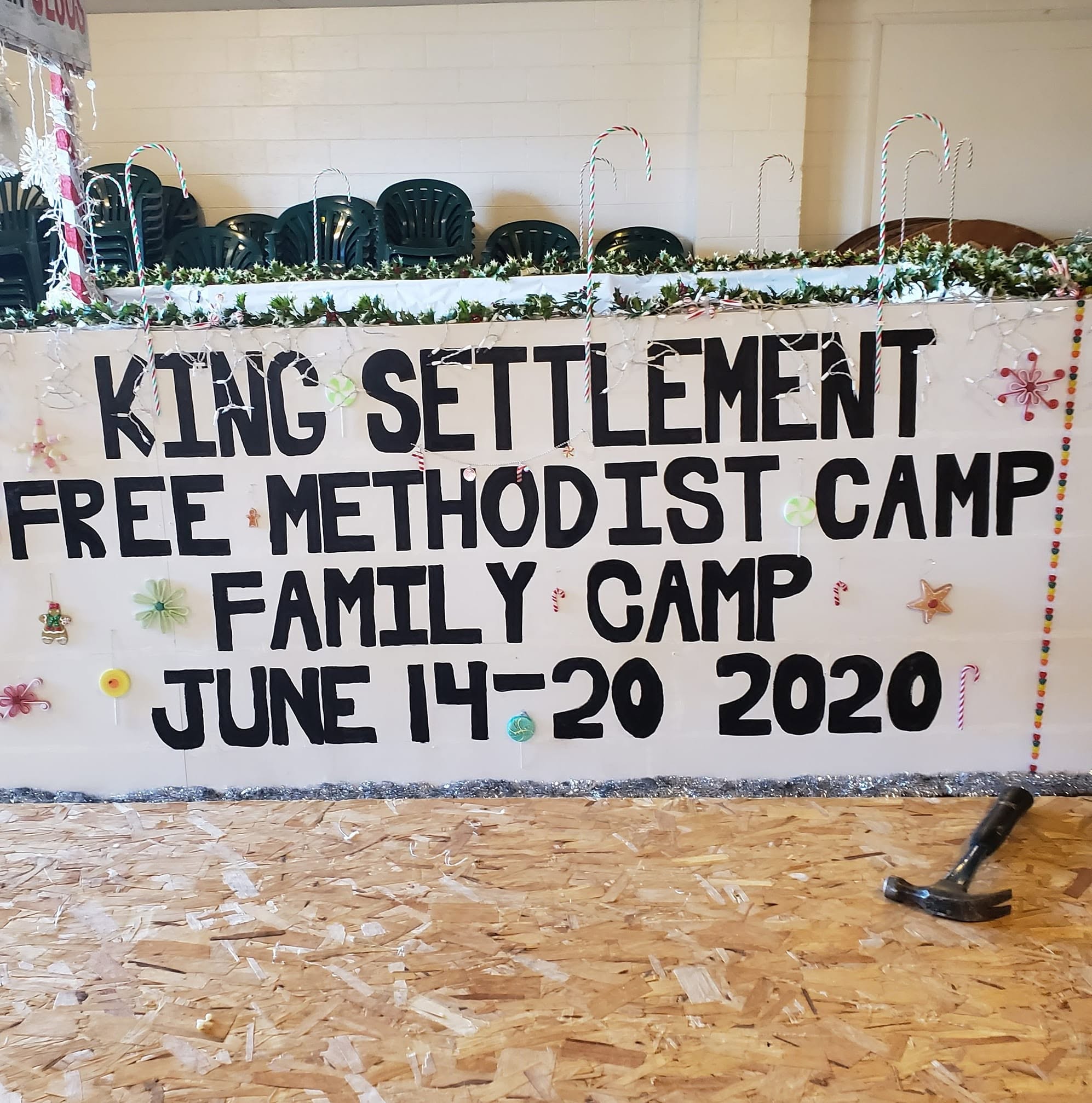 King Settlement Camp Sign